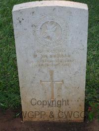 Dar Es Salaam War Cemetery - McDonald, W